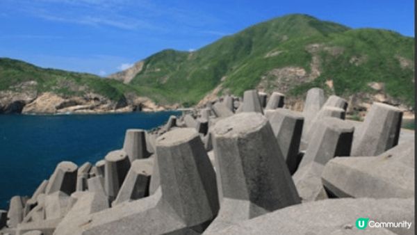 萬宜水庫東壩,欣賞地質風景之餘又可以行下山做運動~ 西貢WM...