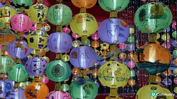 今年維園中秋綵燈會，怖置美麗，色彩繽紛，有中國特色的熊貓！