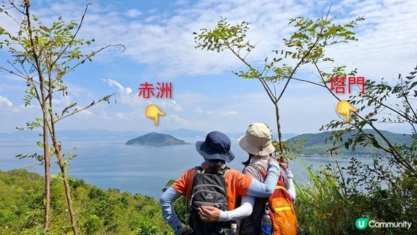 【西貢灣仔(南風灣)碼頭至海下行山篇】望樓仔、棺材角、石灰窰