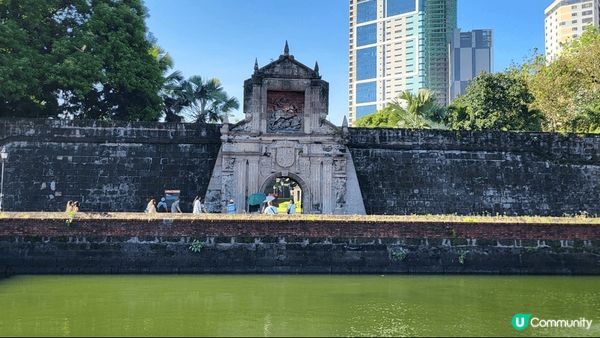 菲律賓馬尼拉聖地牙哥古堡，西班牙殖民時期遺址，歷史的印記，絕...