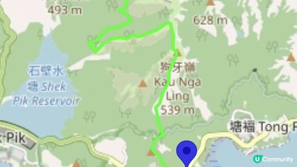 【大嶼山昂坪至水口行山篇】西狗牙嶺🦷、一線生機、狗牙嶺🦷、東狗牙嶺🦷