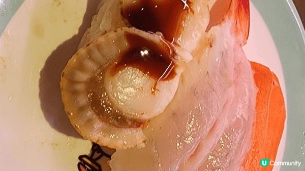 元氣壽司，炸三文魚皮非常香，期間限定食物都好好味好特別