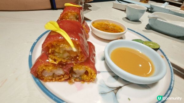 推介上海正大廣場點都德·德小館的海蝦红米腸，軟滑腸皮內有酥脆...