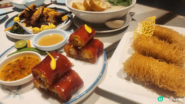 推介上海正大廣場點都德·德小館的海蝦红米腸，軟滑腸皮內有酥脆...