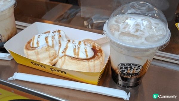 旺角的am.pm，一個很有特色甜品美食地方，布丁，梳乎厘，雪...