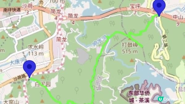 【深圳坪山10號橋至園山風景區正門行山篇】打鼓嶂、深圳版千島湖、鵝公髻、深圳版張家界😅🥰一綫天