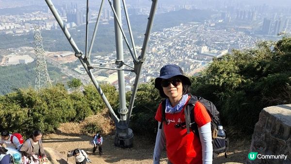 【深圳坪山10號橋至園山風景區正門行山篇】打鼓嶂、深圳版千島湖、鵝公髻、深圳版張家界😅🥰一綫天