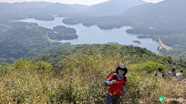 【深圳坪山10號橋至園山風景區正門行山篇】打鼓嶂、深圳版千島湖、鵝公髻、深圳版張家界😅🥰一綫天