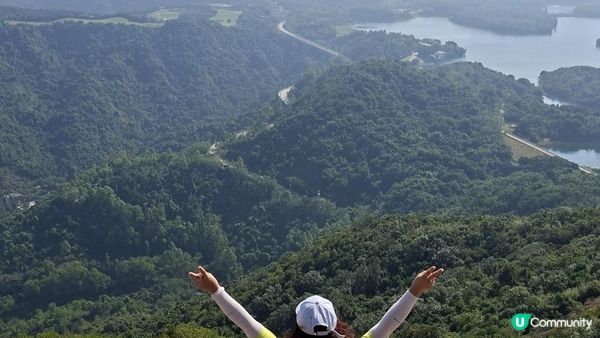 【深圳坪山10號橋至園山風景區正門行山篇】打鼓嶂、深圳版千島湖、鵝公髻、深圳版張家界😅🥰一綫天