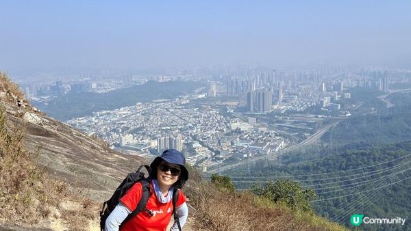 【深圳坪山10號橋至園山風景區正門行山篇】打鼓嶂、深圳版千島湖、鵝公髻、深圳版張家界😅🥰一綫天