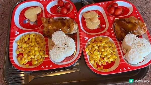 米奇造型兒童套餐