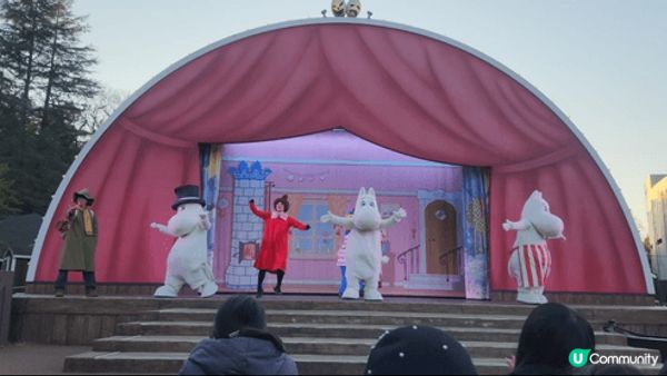 強烈推薦冬天黎東京去近郊既姆明谷公園！除咗可以睇表演，wee...