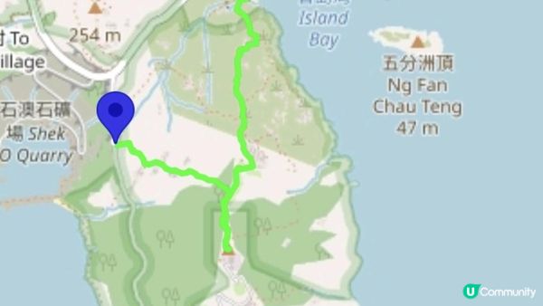 【鶴咀道至石澳行山篇】鶴咀山、石澳情人橋、大頭洲