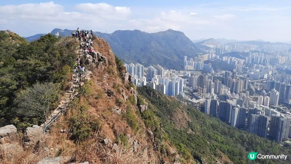 【慈雲山至畢架山花園行山篇】天梯石、獅尾脊、獅子山，筆架山觀景台