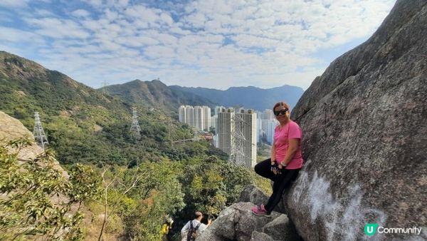 【慈雲山至畢架山花園行山篇】天梯石、獅尾脊、獅子山，筆架山觀景台