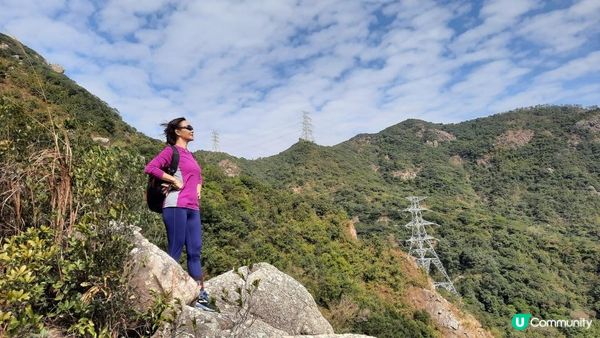 【慈雲山至畢架山花園行山篇】天梯石、獅尾脊、獅子山，筆架山觀景台
