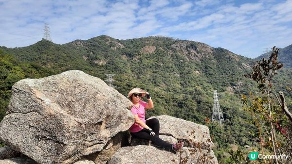 【慈雲山至畢架山花園行山篇】天梯石、獅尾脊、獅子山，筆架山觀景台