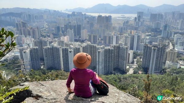 【慈雲山至畢架山花園行山篇】天梯石、獅尾脊、獅子山，筆架山觀景台