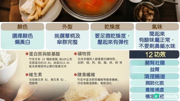 打邊爐一流！竹笙「菌中皇后」🍄