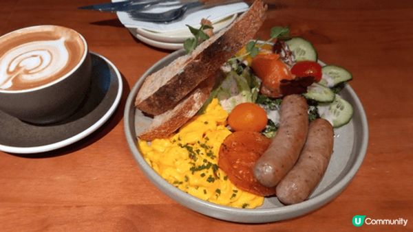 全日早餐。Sogo cafe at 啟德