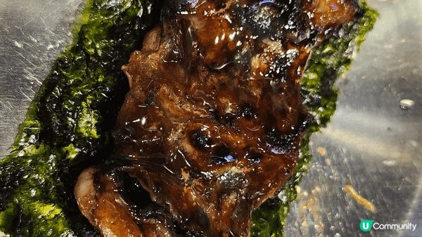 北村韓食，燒鰻魚味道一流，包住紫菜食更加無得輸