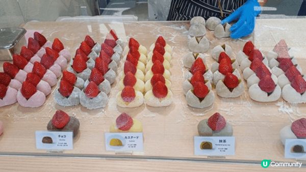 以上美食是旅遊日本時候拍攝的當地傳統甜點，例如：大福、芝士撻...