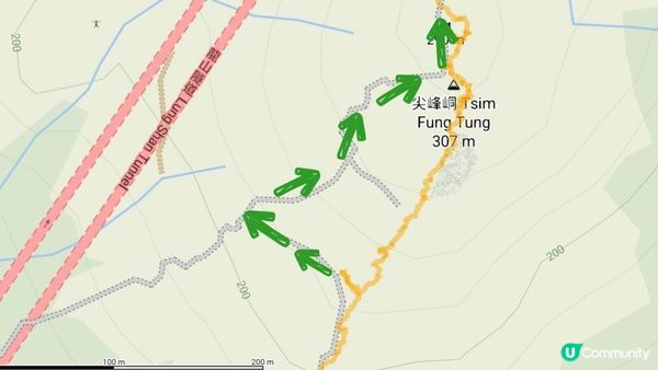 【粉嶺九龍坑站至丹竹坑行山篇】尖峰峒、龍山、鶴藪觀景台