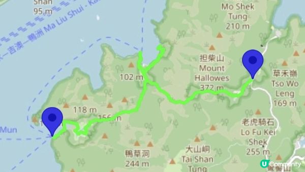 【西貢白沙澳至深涌碼頭行山篇】南山洞、明愛賽馬會小塘營、荔枝莊古道、蛇石、深涌大草原 + Go Park水上快線