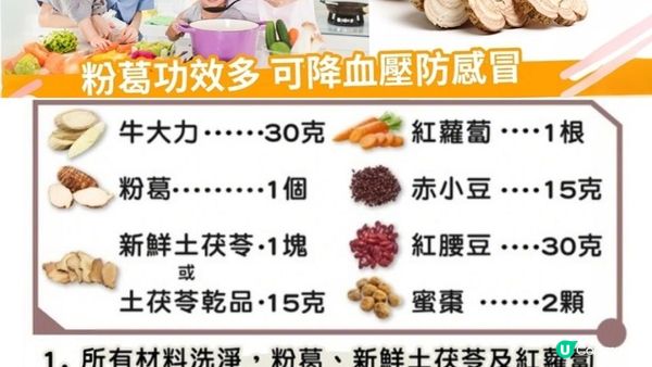 #回南天濕晒 💦粉葛幫你KO水腫攰