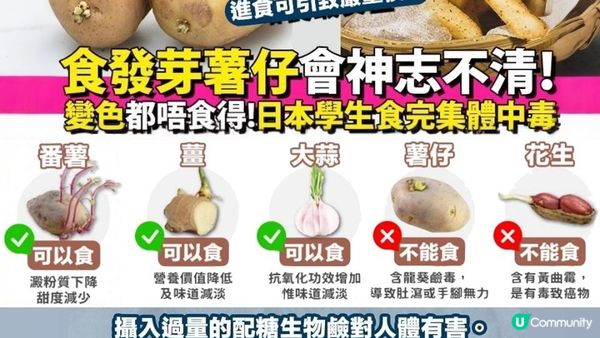 #食薯片 驚見「生毛」🥔 加埋潮濕天氣真係好難講