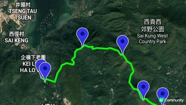 【西貢北潭涌至水浪窩行山篇】太墩、雷打石、雞公山、水浪窩觀星台