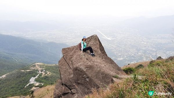 【荃錦坳至城門水塘行山篇】禾塘崗、大帽山、小丑石、雙三角石室