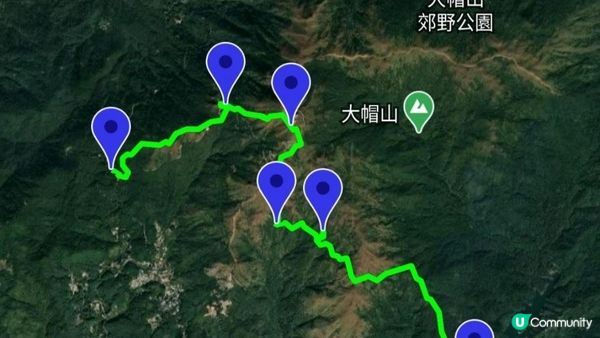 【荃錦坳至城門水塘行山篇】禾塘崗、大帽山、小丑石、雙三角石室