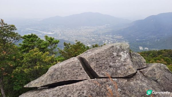 【荃錦坳至城門水塘行山篇】禾塘崗、大帽山、小丑石、雙三角石室