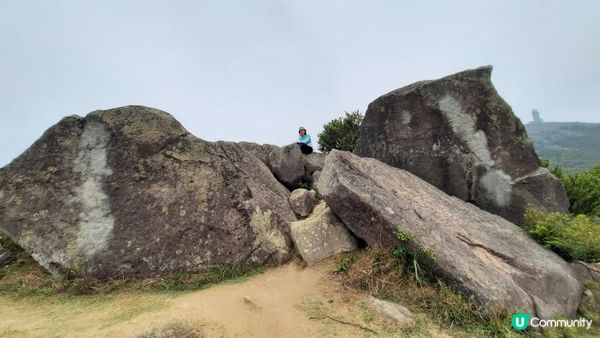 【荃錦坳至城門水塘行山篇】禾塘崗、大帽山、小丑石、雙三角石室