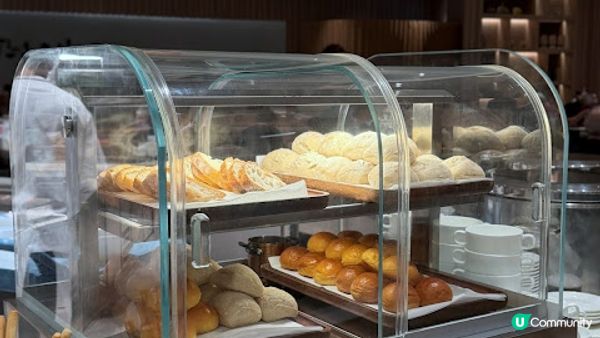 半自助晚餐 。Hopewell Hotel Lobby Cafe