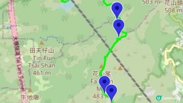 【荃灣油柑頭至大欖轉車站行山篇】石龍拱、蓮花山廢校、蓮花山、鱷魚朝天、河背水塘