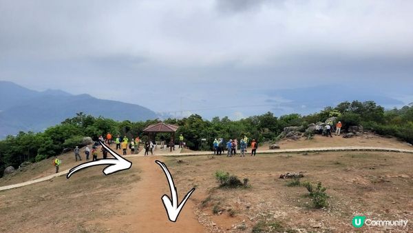 【荃灣油柑頭至大欖轉車站行山篇】石龍拱、蓮花山廢校、蓮花山、鱷魚朝天、河背水塘