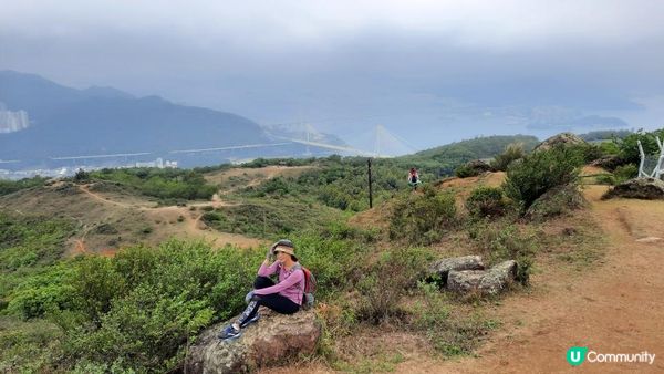 【荃灣油柑頭至大欖轉車站行山篇】石龍拱、蓮花山廢校、蓮花山、鱷魚朝天、河背水塘