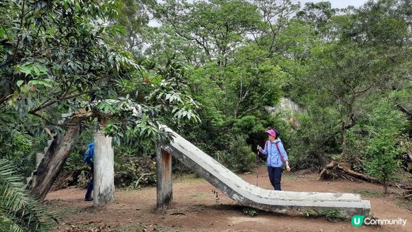 【荃灣油柑頭至大欖轉車站行山篇】石龍拱、蓮花山廢校、蓮花山、鱷魚朝天、河背水塘