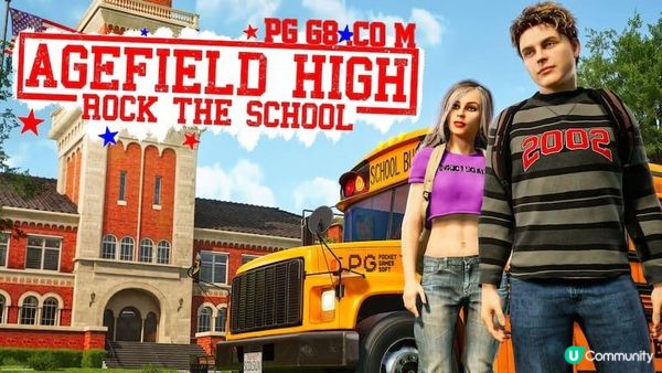 《Agefield High》2026年推出，美國校園主題引爆PG玩家期待