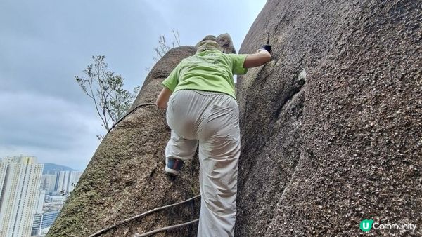【沙田第一城至黃大仙行山篇🚶‍♀️⛰️】插桅杆石林、多石頂石室、崗背頂