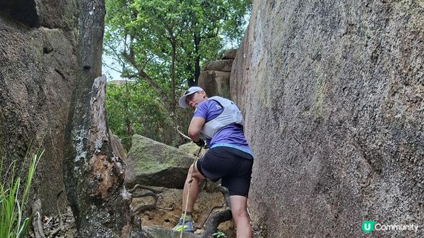 【沙田第一城至黃大仙行山篇🚶‍♀️⛰️】插桅杆石林、多石頂石室、崗背頂