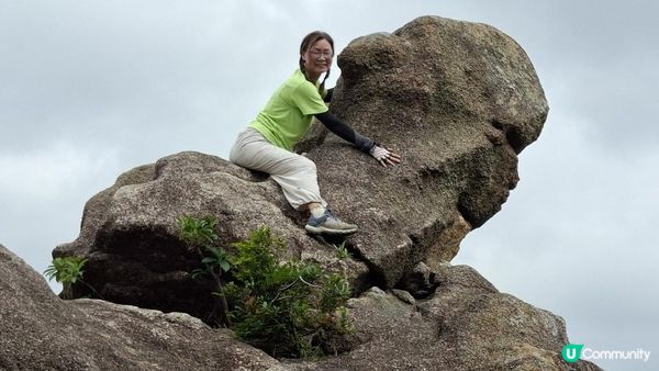 【沙田第一城至黃大仙行山篇🚶‍♀️⛰️】插桅杆石林、多石頂石室、崗背頂