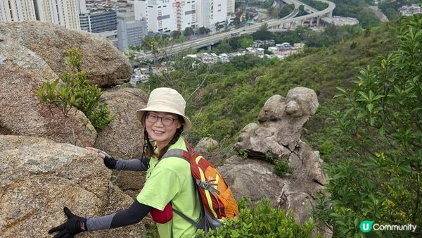 【沙田第一城至黃大仙行山篇🚶‍♀️⛰️】插桅杆石林、多石頂石室、崗背頂