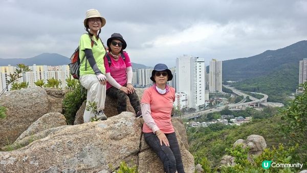 【沙田第一城至黃大仙行山篇🚶‍♀️⛰️】插桅杆石林、多石頂石室、崗背頂
