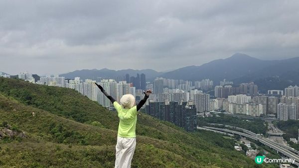 【沙田第一城至黃大仙行山篇🚶‍♀️⛰️】插桅杆石林、多石頂石室、崗背頂
