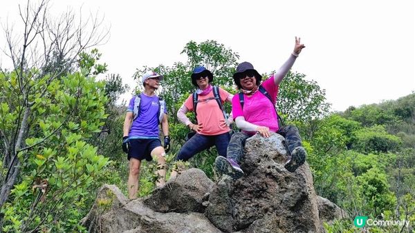 【沙田第一城至黃大仙行山篇🚶‍♀️⛰️】插桅杆石林、多石頂石室、崗背頂