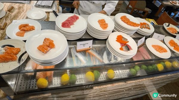 金茂深圳JW萬豪酒店自助午餐，食物質素ok、品種比較多：凍海...