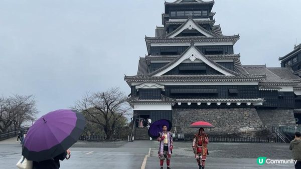 【九州自由行】背起背包出發！熊本電鐵、櫻之馬場市集與登上 6 層高天守閣